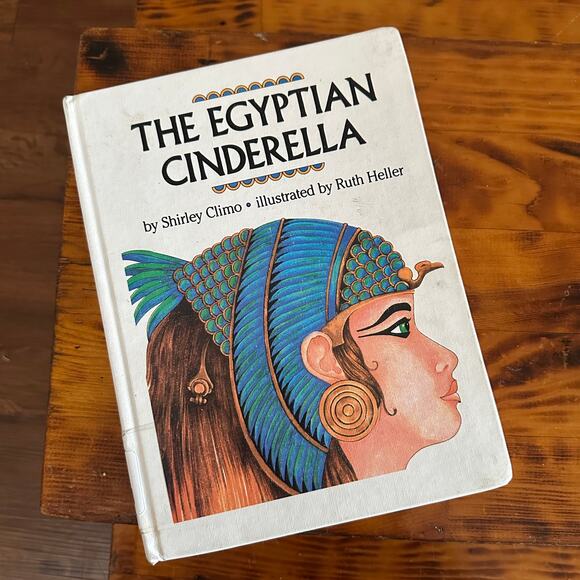 Vintage 1992 The Egyptian Cinderella Hardcover Book - Picture 1 of 12